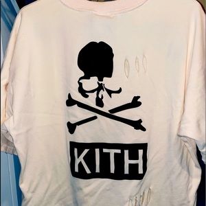 MasterminD_¥*_kith collab. On distressed XL tee
